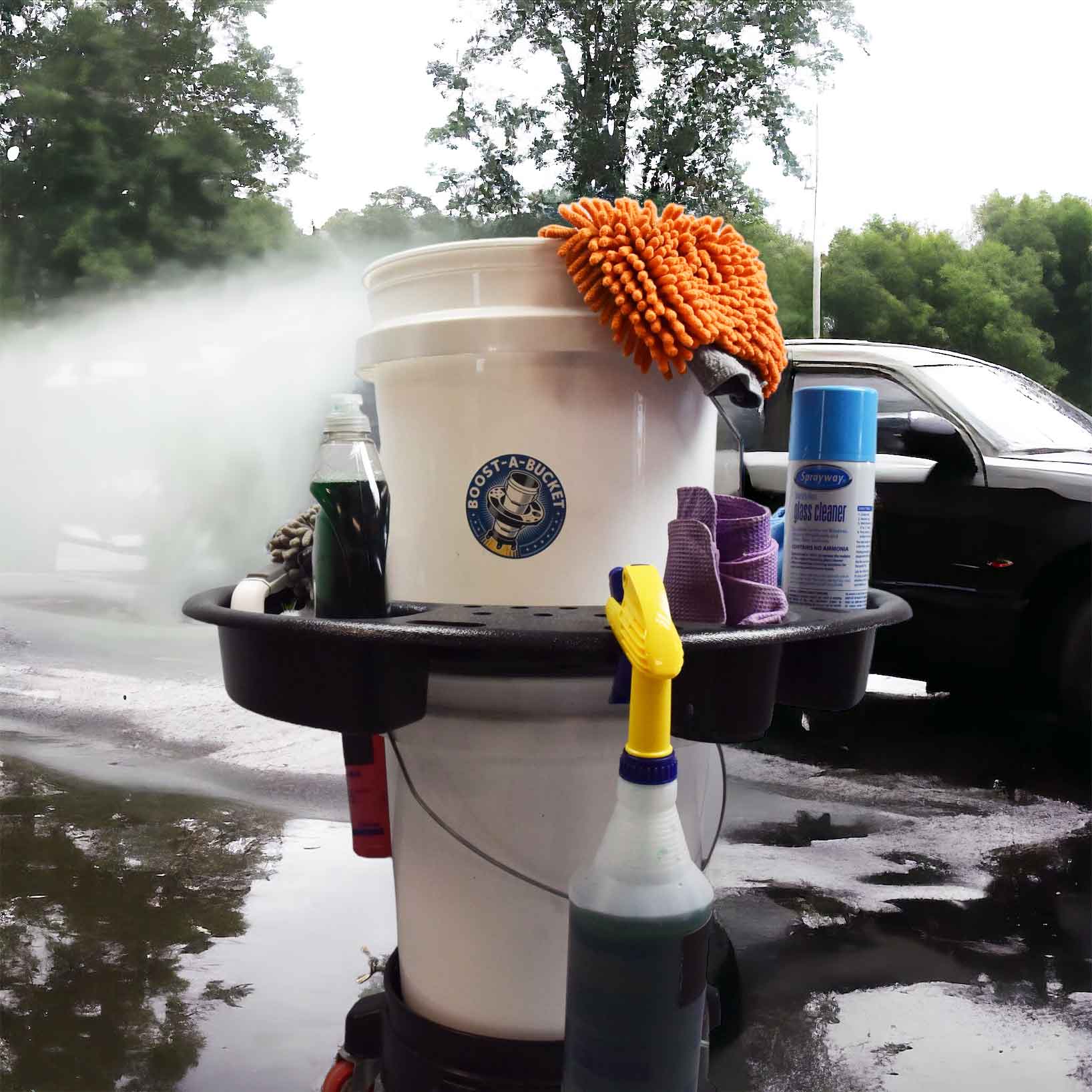 Boost-A-Bucket Complete Wash Kit