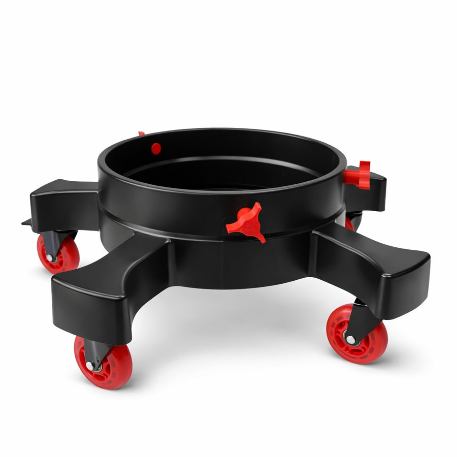 Boost-A-Bucket anti-tip 5-gallon bucket dolly with 3-inch urethane casters
